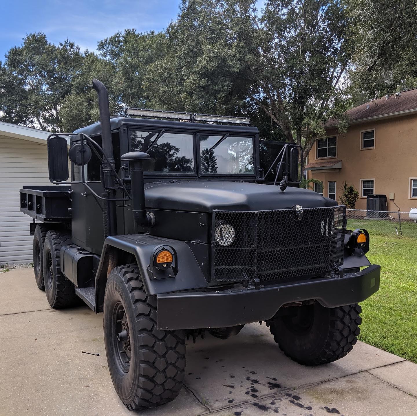 Military M35 deuce and a half custom audio build by Stretch Audio